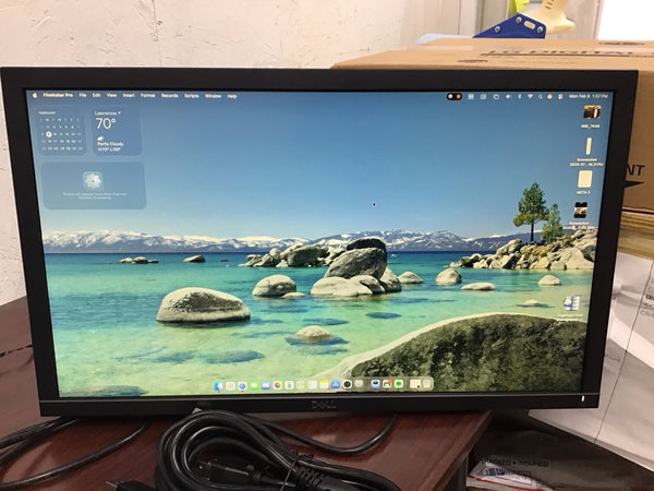 Dell 21.5" LED LCD Computer Monitor Full HD DisplayPort VGA E2220H READ