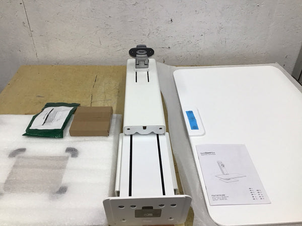 Humanscale QuickStand ECO 2.0 Single Monitor Sit-Stand Desk Converter QSE2SMW