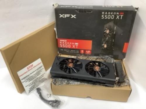 XFX AMD Radeon RX 5500 XT Video Graphics Card 8GB GDDR6 PCIe 4.0 RX-55XT8DF
