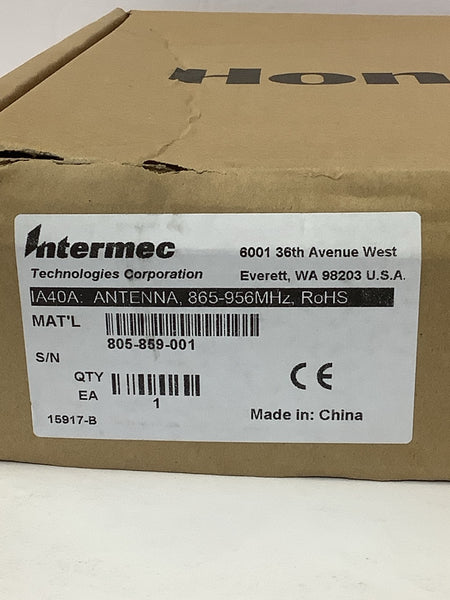 Honeywell Intermec IA40A Antenna 865-956MHz PAR86518H-HN1 805-859-001
