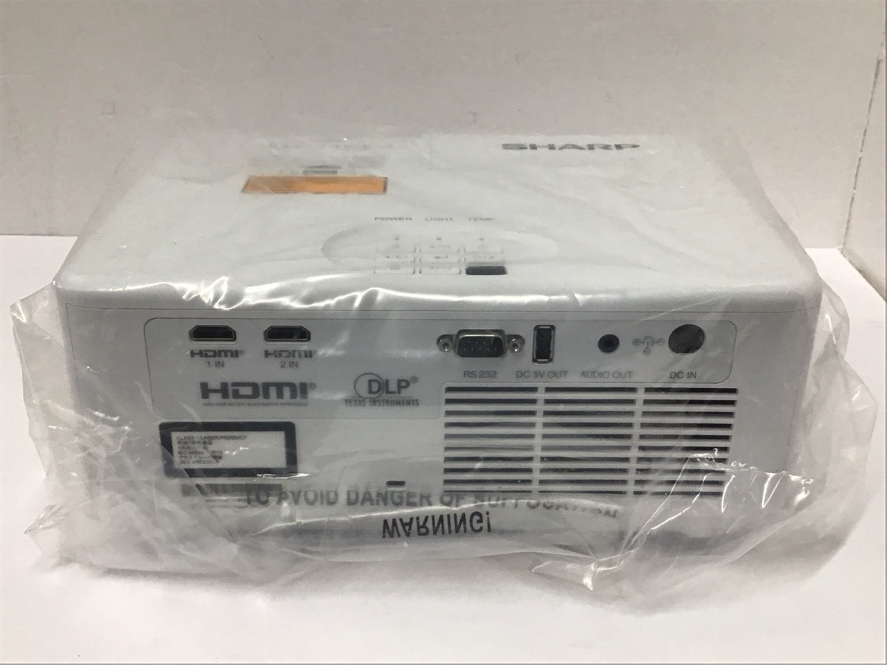SHARP M401H Laser Projector 1080p DLP 4000 Lumen Filter Free 2 HDMI XP-M401H-W
