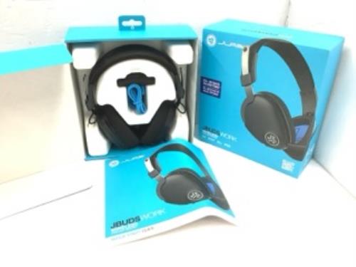 JLabs Work Wireless Over Ear Headset HBJBUDSWORKRBLK4