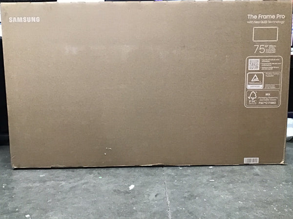 Samsung The Frame Pro 75" Neo QLED Art Display LS03F QN75LS03FWFXZA