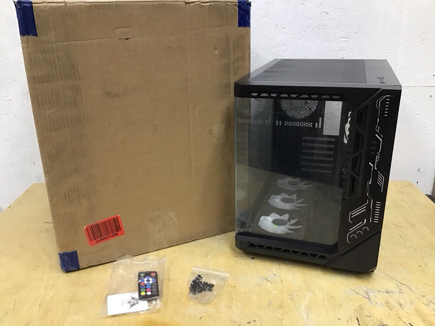 SZSKYING ATX Mid-Tower PC Gaming Case Black