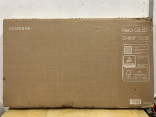 Samsung 55" Neo QLED QN80F Series Supreme UHD 4K TV QN55QN80FAFXZA