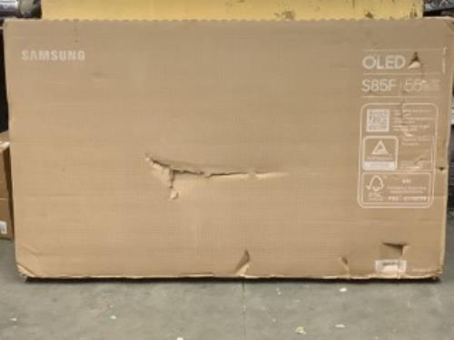 SAMSUNG 55" OLED S85F HDR 4K Smart TV with Q-Symphony Pro QN55S85FAFXZA
