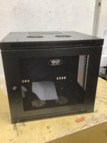 Tripp Lite SmartRack 10U Low-Pro Switch-Depth Wall-Mount Rack Enclosure SRW10US