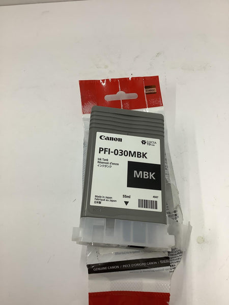 Canon Matte Black Inkjet Cartridge PFI-030MBK Genuine OEM 3488C001