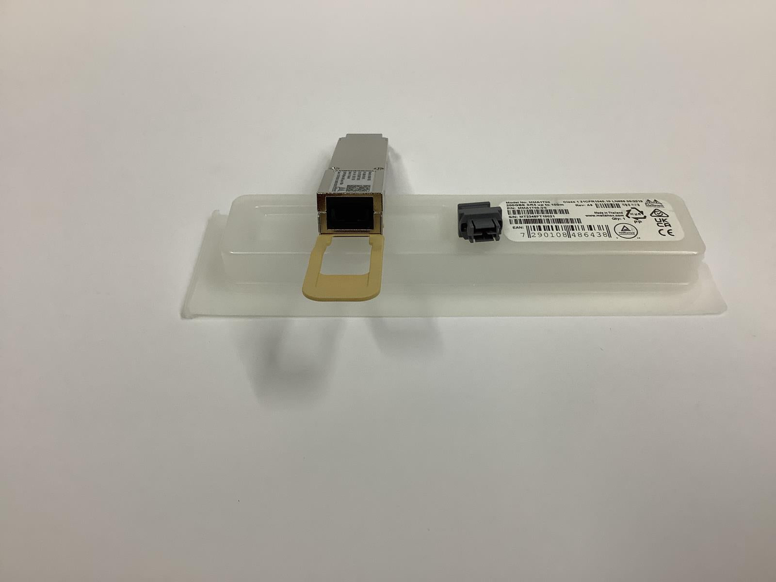Mellanox 200GbE Transceiver GENUINE OEM QSFP56 MPO 850nm SR4 100m MMA1T00-VS
