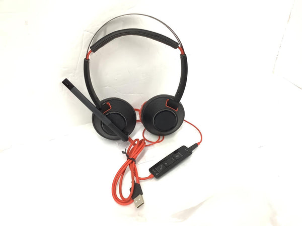 Plantronics Poly C5220T USB-A/3.5 mm Wired Stereo Headset Headphones 211008-02