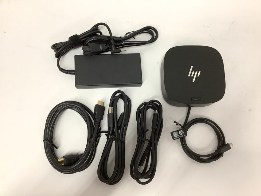 HP Docking Station USB-C G5 Dock Laptop Dual Monitor Charging Bundle 5YH27AV#ABA