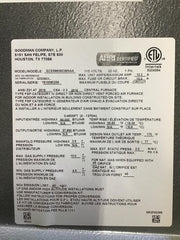 Goodman Single Stage Multi Speed Gas Furnace 60,000 BTU 96% AFUE GCES960603BN