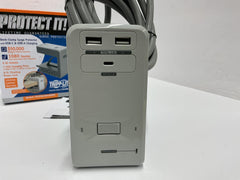 Tripp Lite 6-Outlet Desk Clamp Surge Protector USB-A & 1 USB-C TLP648USBC