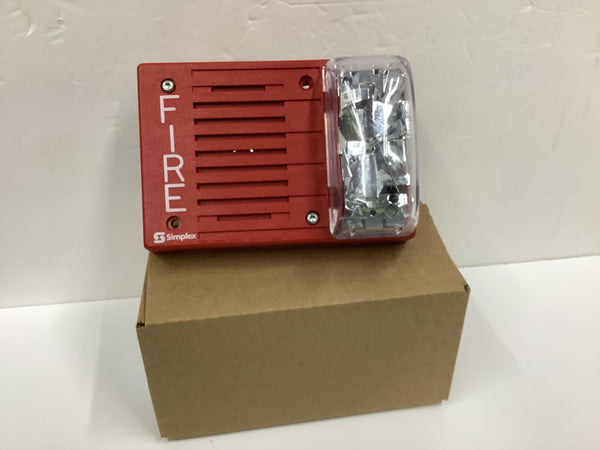 Simplex Horizontal Mount 110CD Horn Strobe – Red 0626862 4903-9254