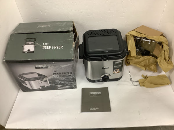 Bella Pro Series 1.6qt Deep Fryer Stainless Steel DF181 90093