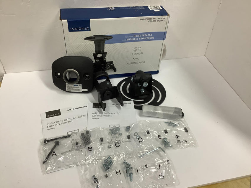 Insignia Universal Projector Ceiling Mount - Black NS-PROJ25