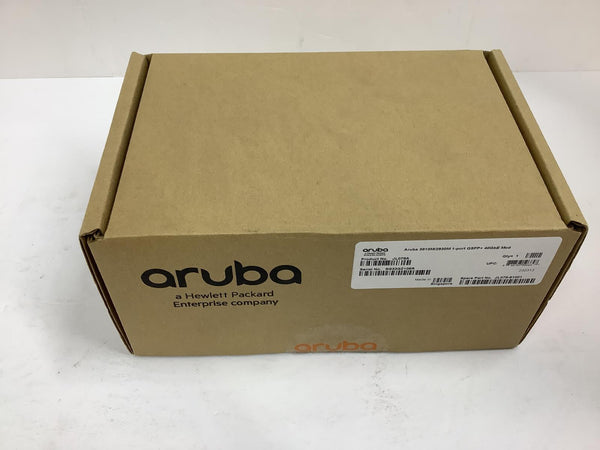 HPE Aruba 3810M//2930M 1 Port 40GBE QSFP+ Module JL078A
