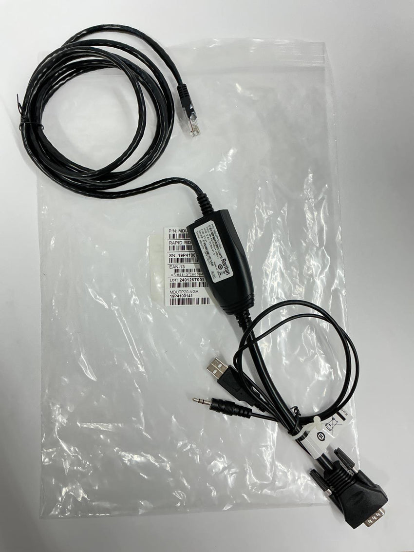 Raritan KVM Cable VGA 6' /w USB & Audio MDUTP20-VGA
