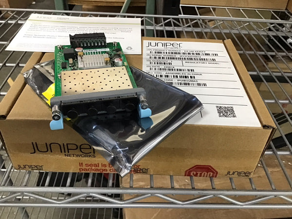 Juniper EX4300 4-Port 1GBE / 10G SFP+ Module EX-UM-4X4SFP