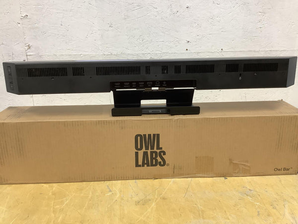 Owl Labs Owl Bar Video Conferencing Device 4K Camera Charcoal FRS100-1100