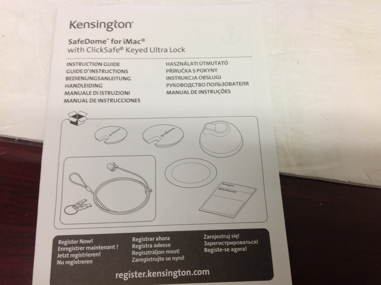 Kensington SafeDome Secure ClickSafe Keyed Lock For iMac 2010 to 2020 K64962US