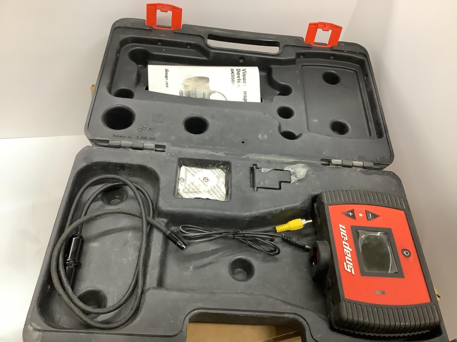 Snap-On Video Inspection Scope BK5500 Snap- On w/ Case BK5500