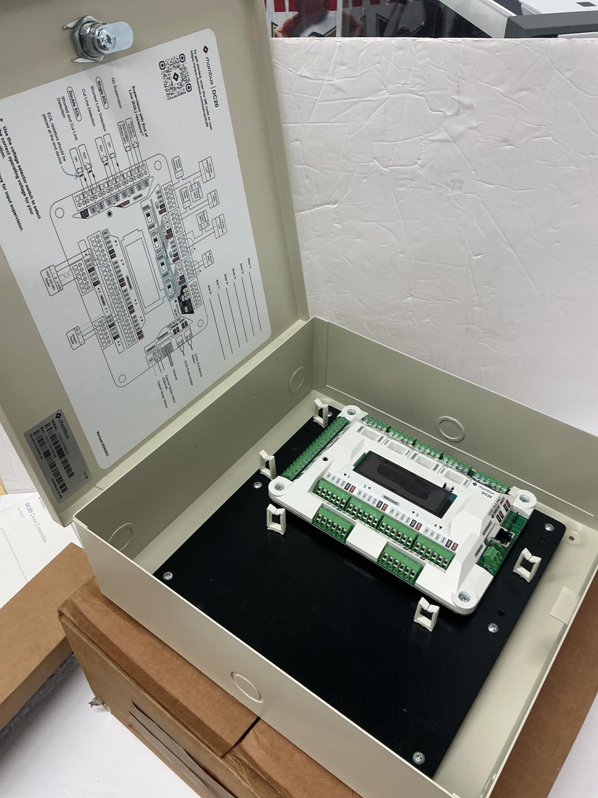 Rhombus DC20 4 Door Controller White Case AC-CON-DC20