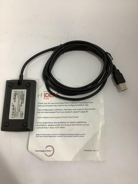 RF IDeas pcProx Badge Reader USB Proximity RDR-6N82AKU