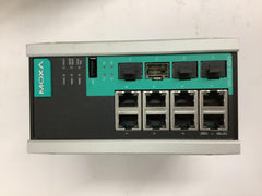 MOXA 8 POE 4 SFP 12 Port Managed Ethernet Switch NO Wall Mount EDS-G512E-4GSFP