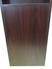 Oklahoma Sound 111PLS-MY Power Plus 46" H Lectern /w 2 Microphones Mahogany