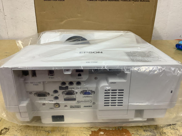 Epson PowerLite 770F 4100 Lumen FHD Ultra-Short Throw 3LCD Projector V11HA79020