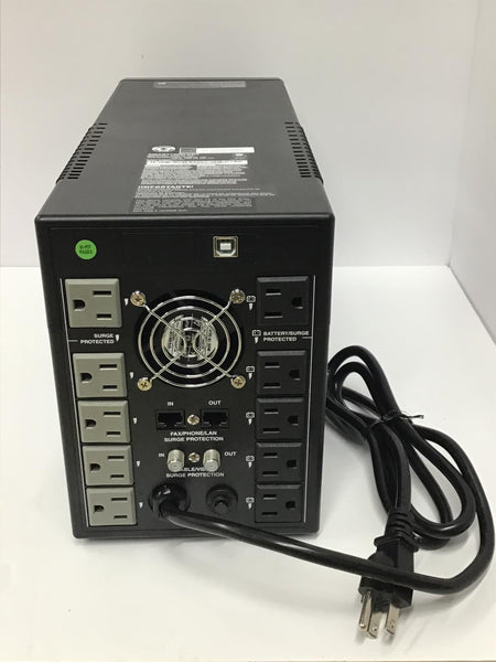 Tripp Lite SmartPro UPS 1500VA 900W 120V Battery Backup Sine Wave SMART1500LCDT