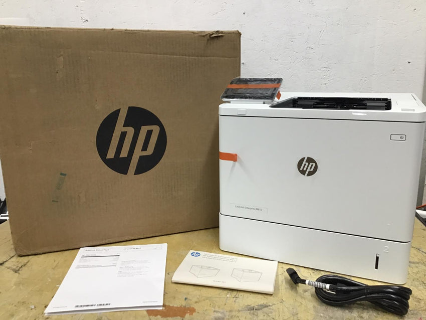 HP LaserJet Enterprise M612dn B/W Printer Duplex 220V-240V READ 7PS86A#AAZ