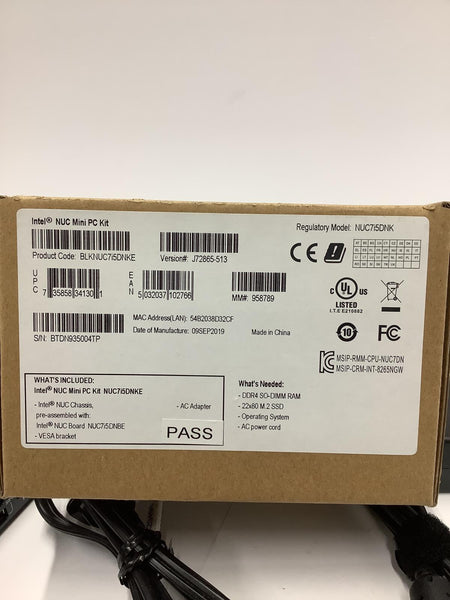 Yealink MVC500 MVC800 Replacement Intel NUC Mini PC i5-7300U INTEL NUC7i5DNKE
