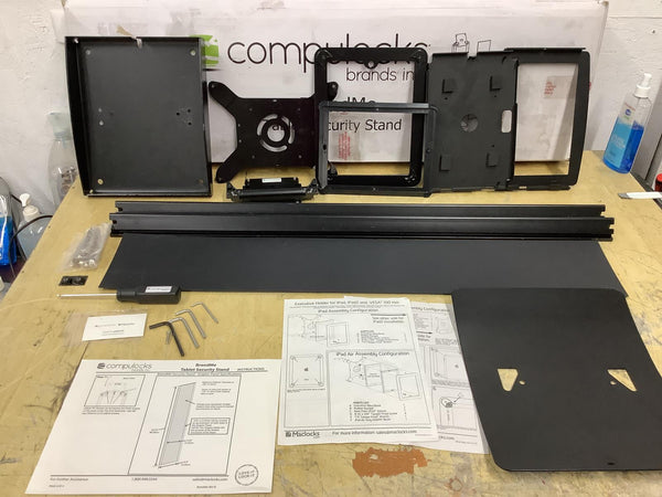 Compulocks iPad BrandMe Stand with Executive Enclosure Black 140B213EXENB