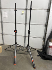 JBL Speaker Tripod Stand Set Deluxe Gas Assist /w Bag JBLSPKSTGAPROSET