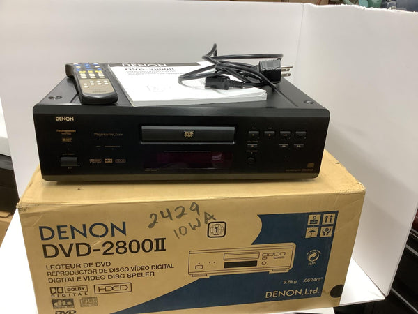 Denon DVD Player READ DVD-2800ii