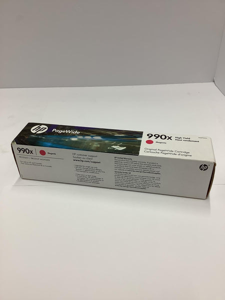 HP 990x Magenta PageWide High Yield Cartridge Feb 2028 M0J93AN