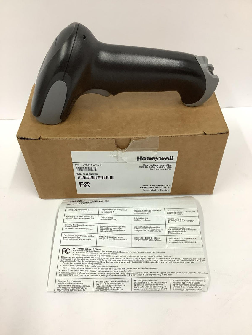 Honeywell Voyager XP 1472g Cordless Barcode Scanner 2D  1472G2D-2-N