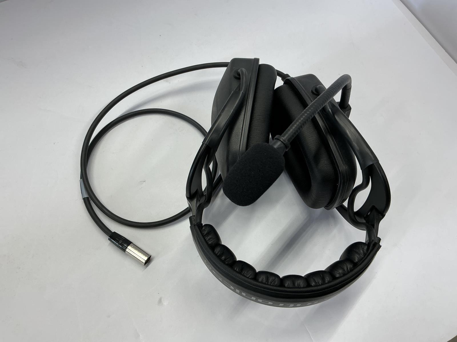 Polycom Ruggedized Binaural Wired Stereo Headset with TA6MLX 92072-01