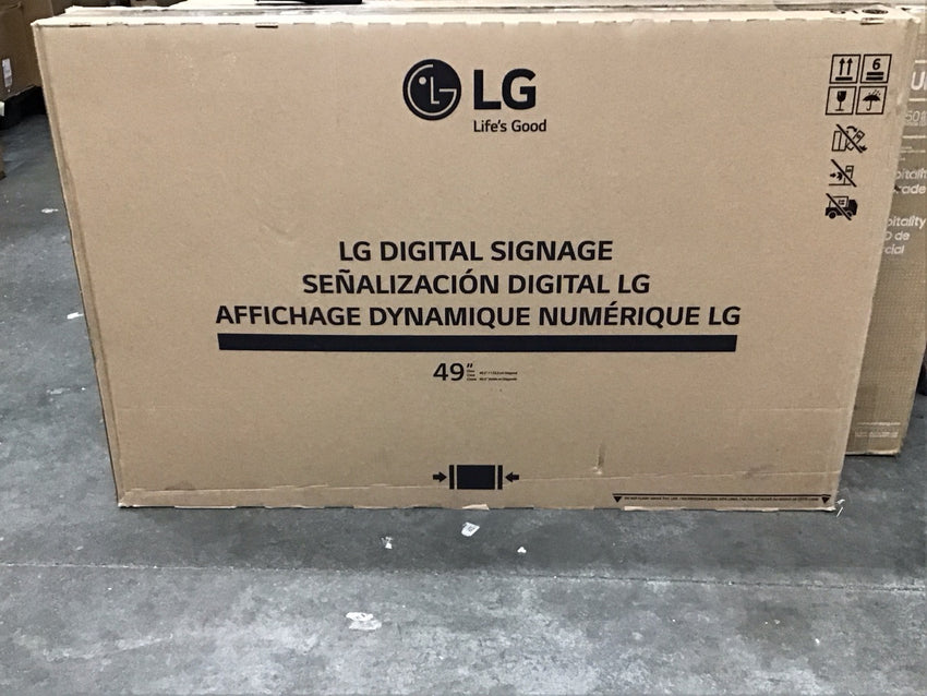 LG 49" Commercial Digital Signage Display TV 49UH5J-H