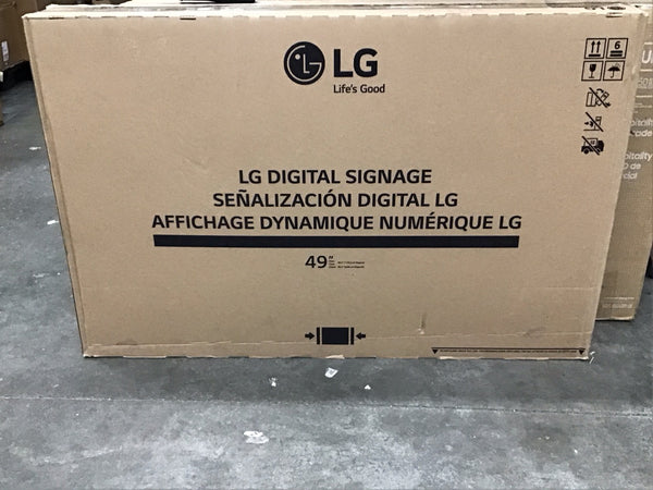 LG 49" Commercial Digital Signage Display TV 49UH5J-H