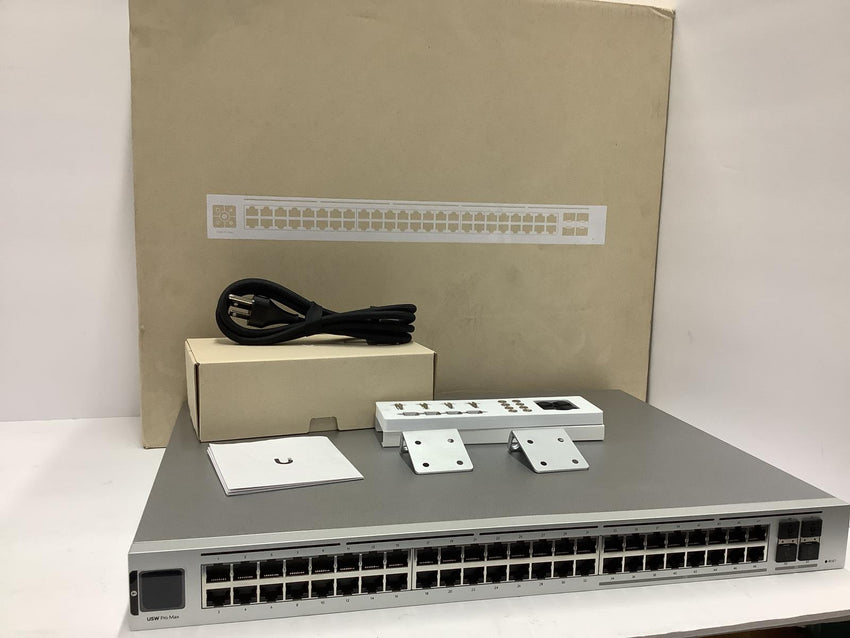 Ubiquiti Pro Max 48 Port NON POE Layer 3 Etherlighting Switch USW-PRO-MAX-48