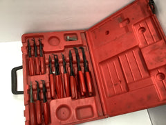 SNAP-ON 12 Piece Snap Ring Pliers Soft grip Handles PB147CASE SRPC112