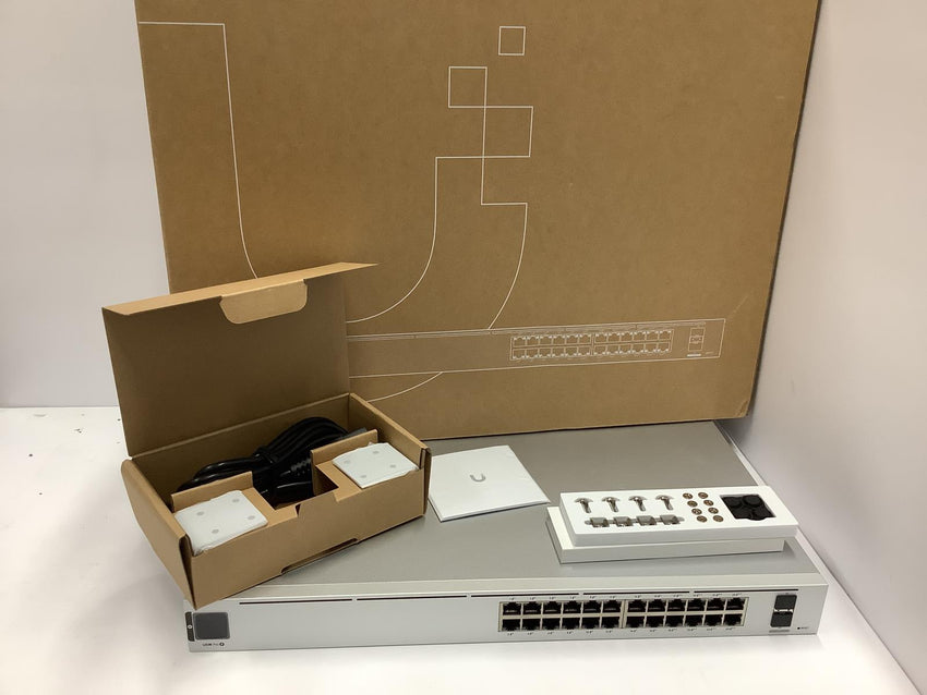 UBIQUITI UNIFI 24-Port Gigabit Switch Pro POE Network  USW-PRO-24-POE