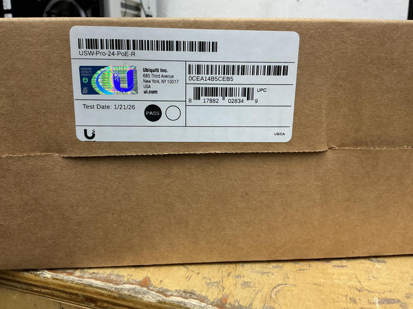 UBIQUITI UNIFI 24-Port Gigabit Switch Pro POE Network  USW-PRO-24-POE