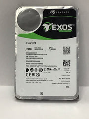 Seagate Exos X24 SAS Hard Drive 24TB READ ST24000NM007H