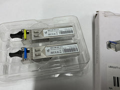 Ubiquiti Single-Mode Optical Fiber Transceiver 1Gbps 2-Pack UACC-OM-SM-1G-S-2