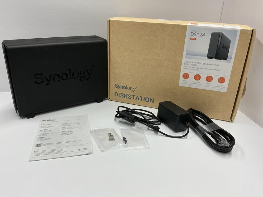 Synology DiskStation DS124 1 Single Bay Hard Drive Array (No DISK) DS124