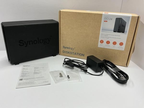Synology DiskStation DS124 1 Single Bay Hard Drive Array (No DISK) DS124